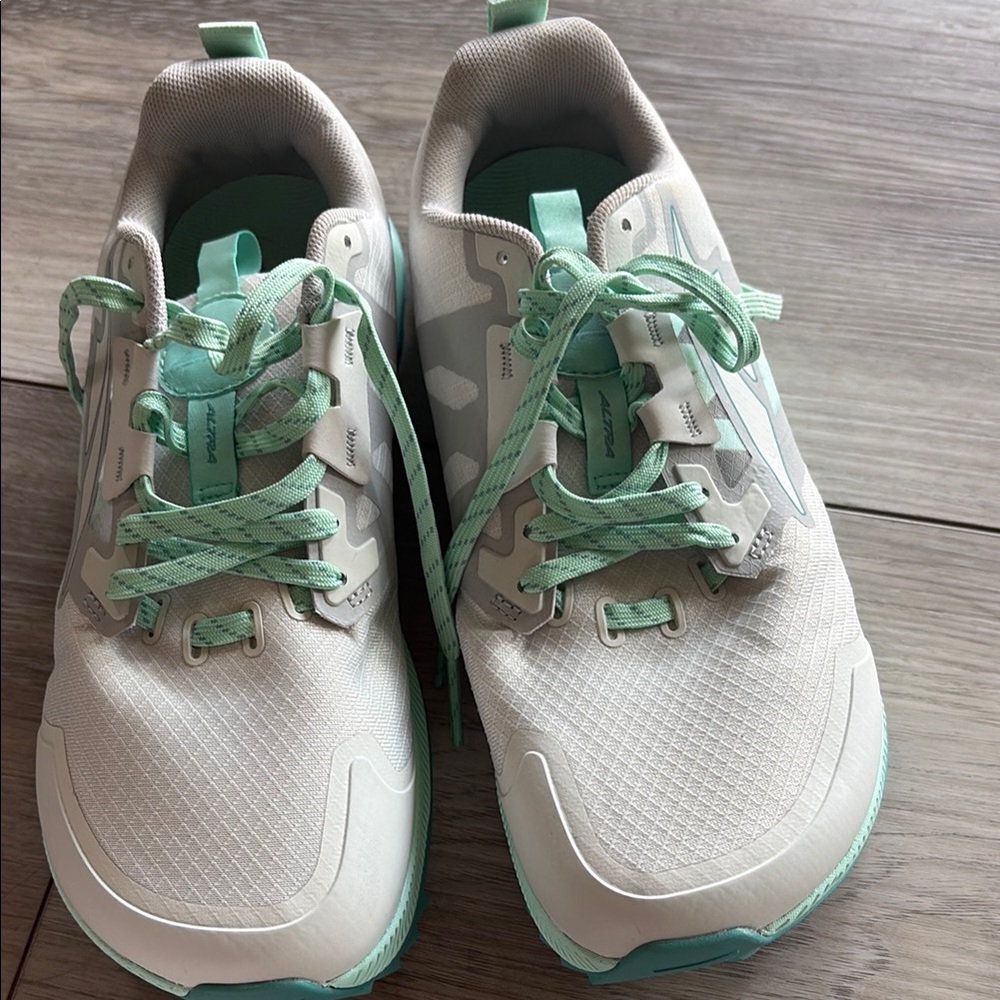 Altra Athletic Shoes in White and Mint